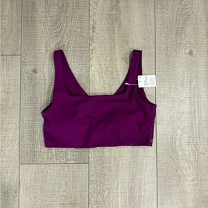 Lululemon Bend This Scoop & Square Bra - L/XL - Chilled Grape